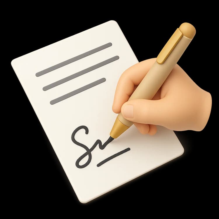 امضای دیجیتال قرارداد
